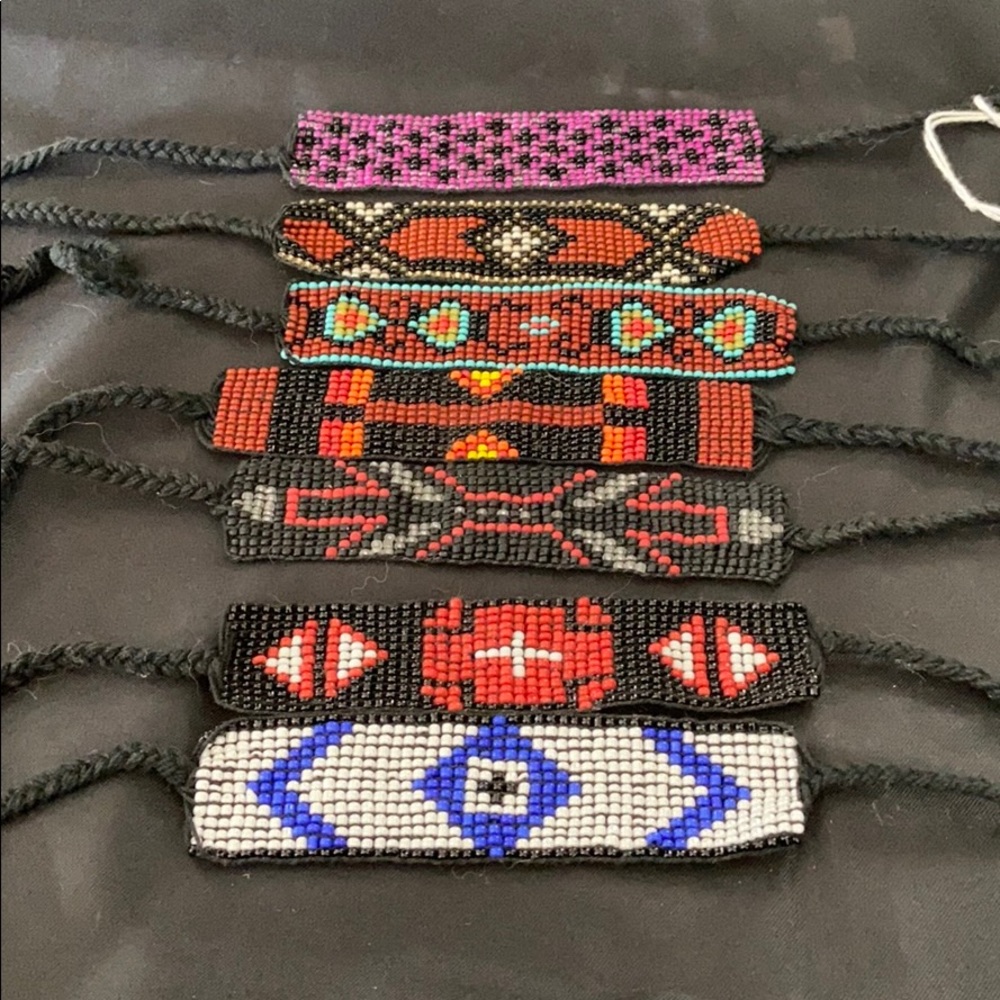 Beaded Tie Bracelet price per piece.